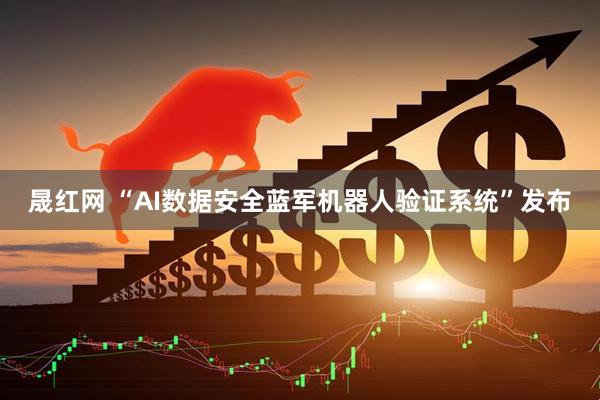 晟红网 “AI数据安全蓝军机器人验证系统”发布