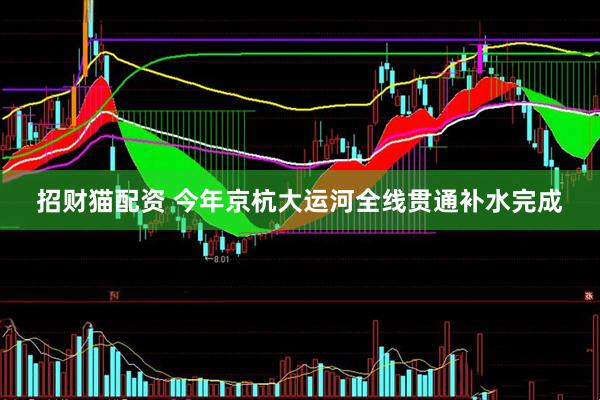 招财猫配资 今年京杭大运河全线贯通补水完成